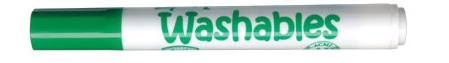 LiquiMark 81204 Non Permanent Markers Green - Chisel Tip